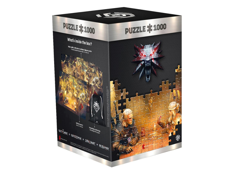 Good Loot Wiedźmin: Playing Gwent puzzles 1000